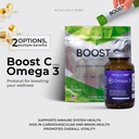 Fish Oil Softgels & Vitamin C Blend, Premium Vitamin C Powder & Omega-3 Protocol, Energy Boosting, Vegan, Gluten-Free (1-Month Supply) 6