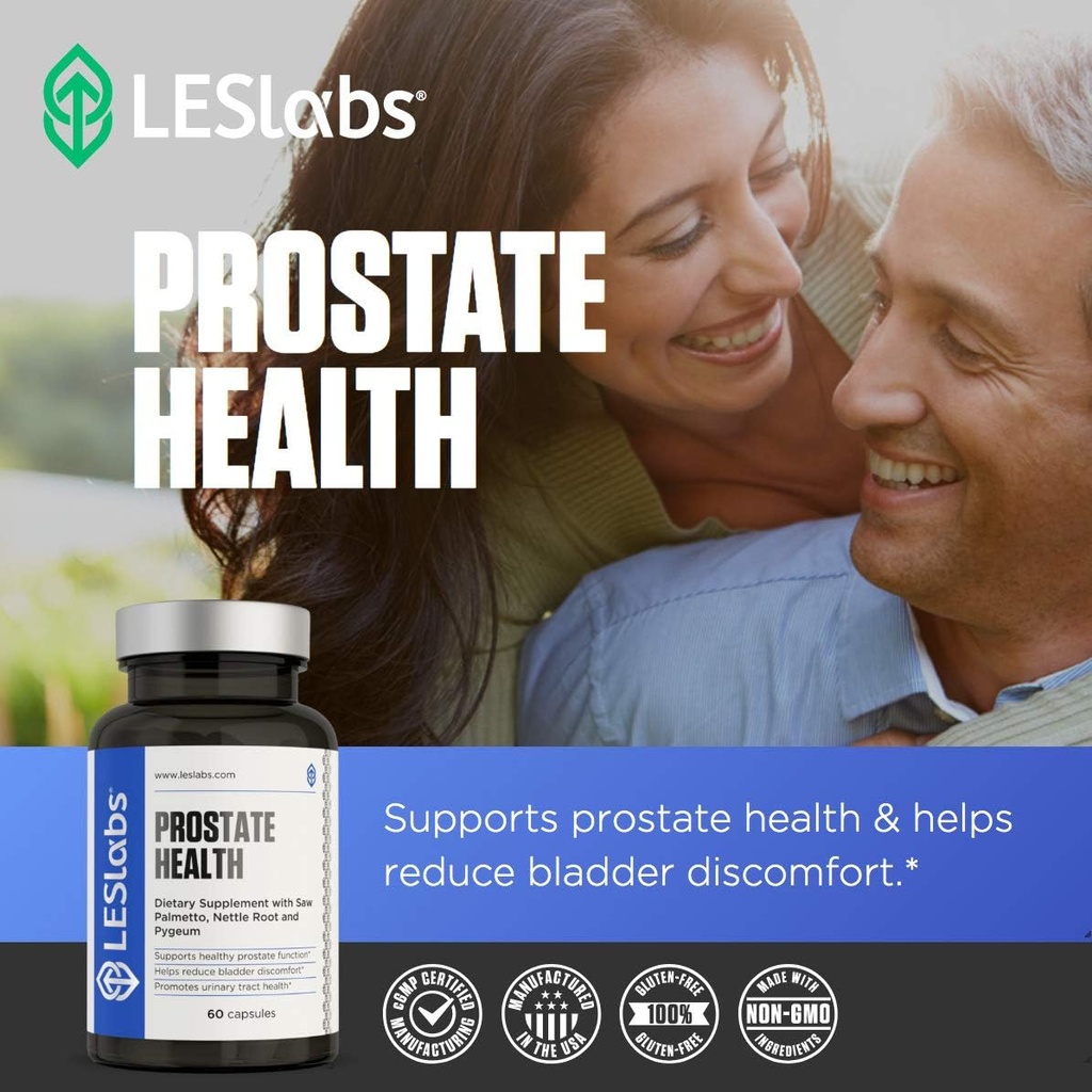 LES Labs Prostate Health and Male Heath Bundle 6