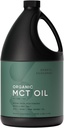 Sports Research Keto MCT Oil from Organic Coconuts - Fatty Acid Fuel for Body + Brain - Triple Ingredient C8, C10, C12 MCTs - Perfect in Coffee, Tea, & More - Non-GMO & Vegan - Unflavored (128 Oz) 2
