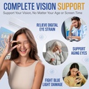 EXIR Eye Vitamins Lutein, Saffron Astaxanthin, Zeaxanthin, Grape Seed, Turmeric Supplement for Floaters, Strain, Pressure, Night Vision, VM20-30 Capsules 5