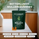 Betterbrand BetterLungs Sea Moss Gummies 1600mg Organic Irish Sea Moss for Lung and Immune System Support 1000mg Organic Bladderwrack and Burdock Root - 60 Count Apple Flavored (30 Days Supply) 3