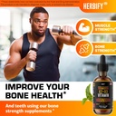 HERBIFY Bundle - K2 and D3 Drops & Valerian Root Tincture - Bone Strength & Nervous System Support 4