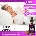 HERBIFY Bundle - K2 and D3 Drops & Valerian Root Tincture - Bone Strength & Nervous System Support 5