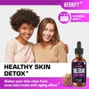HERBIFY Bundle - K2 and D3 Drops & Valerian Root Tincture - Bone Strength & Nervous System Support 6