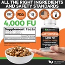 Pure 4,000 FU Nattokinase Supplement | 400mg Authentic Japanese Natto Extract | for Cardiovascular & Heart Health, Blood Circulation | Helps Maintain Healthy Blood Flow | Immune System | 90 Capsules 4