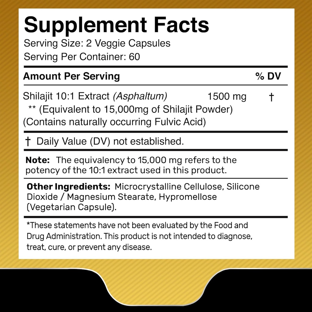 WELLNESS LABSRX Shilajit Capsules | Organic Mushroom Capsules 4