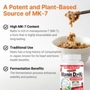 Nutridom Vitamin D3 + K2 with Coconut Oil (120 Softgels) 6