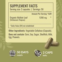 HERBAMAMA Boswellia Turmeric and Mullein Leaf Capsules Kit - Bundle of 2100 mg Boswellia Turmeric & 1200 mg Mullein Leaf Capsules - Vegan, Non GMO, Gelatin-Free - 2 Pack 6
