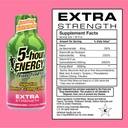 5-Hour Energy Extra Strength Shots, Strawberry Watermelon Flavor, 24 Count (1.93 Fl Oz) 3