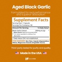 Healthfare Aged Black Garlic Supplement Pills | 2000mg Equivalent | 2 Bottles, 180 Vegan Capsules | Fermented Odorless Garlic Extract | Non-GMO, Gluten-Free | Made in USA 4
