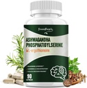 GREENPEOPLE L-Ergothioneine 25MG Complex Capsules - 90 CT 9 in1 Brain Supplement with Ashwagandha & Phosphatidylserine for Reasoning & Memory/Learning & Concentration/Focus 2