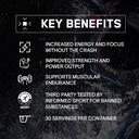 BARE PERFORMANCE NUTRITION BPN Flight Pre Workout, Supports Energy and Mental Focus, Improved Endurance & Muscle Pumps with CarnoSyn® Beta Alanine, Strawberry Kiwi, 30 Servings 4