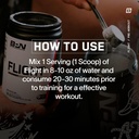 BARE PERFORMANCE NUTRITION BPN Flight Pre Workout, Supports Energy and Mental Focus, Improved Endurance & Muscle Pumps with CarnoSyn® Beta Alanine, Strawberry Kiwi, 30 Servings 5