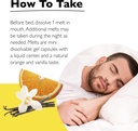 Bach RESCUE SLEEP Liquid Melts, Natural Orange Vanilla Flavor, Sleep & Stress Relief Aid, Homeopathic Flower Essence, Free of Melatonin, Gluten & Sugar, Non-alcohol, Non-Narcotic, 6 Packs, 28 Ct Each 6