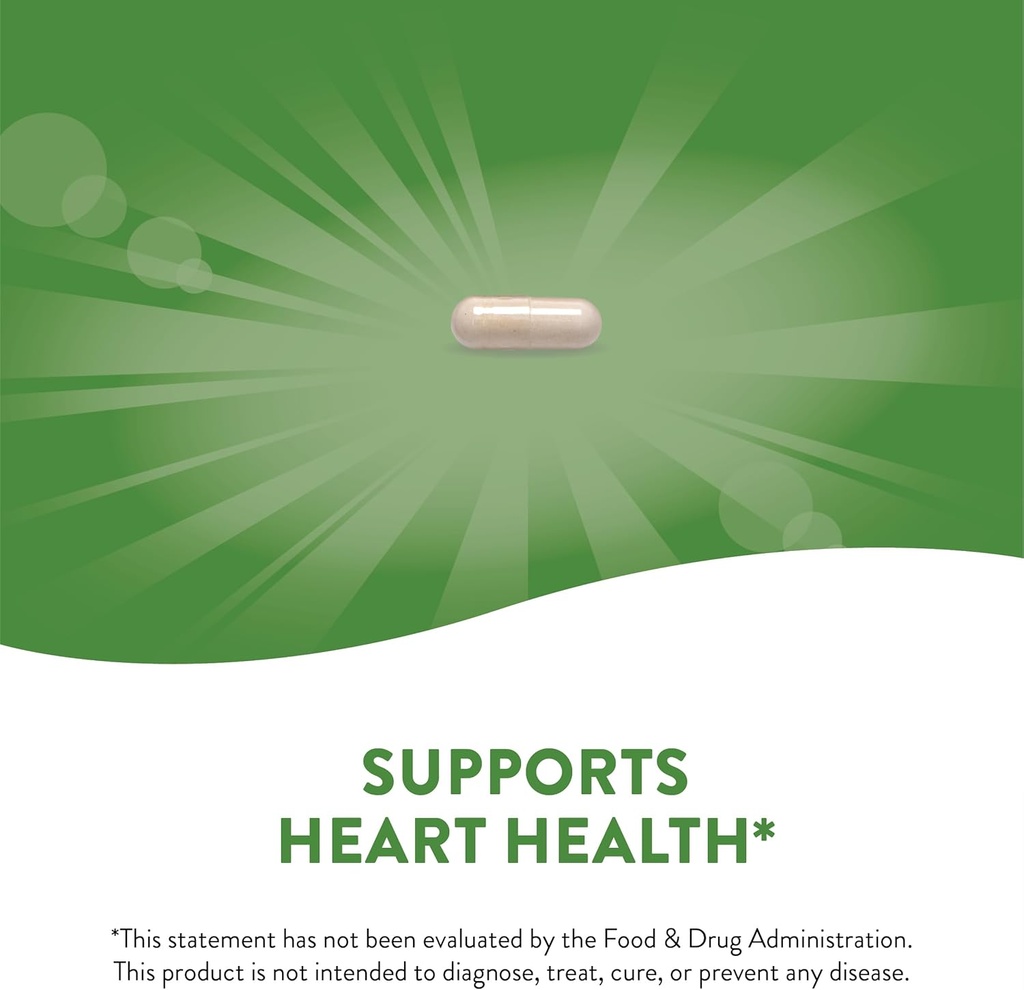 Nature's Way Garlic Bulb, Supports Heart Health*, 100 Vegan Capsules (Pack of 2) 3