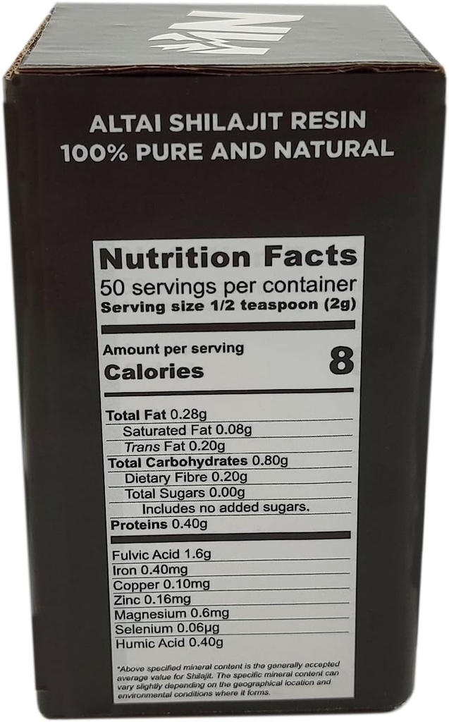 Altai Shilajit | 30g Organic Shilajit Mineral Resin, Naturally Formed - Black Shilajit from The Altai Mountains 5