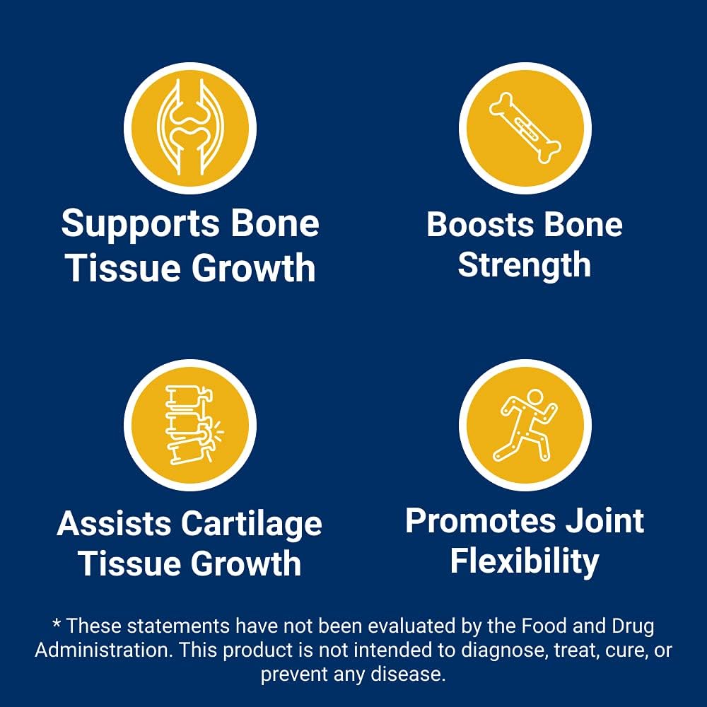 Ostinol Maximum Strength 450mg - Bone & Joint Supplement | Stem Cell Activation Certified | Bio Active Protein Complex for Moderate Bone Loss & Moderate Joint Disfunction - 30 Capsules 6