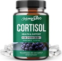 Cortisol Health & Support for Hormone Balance, Sound Sleep, Focus, Mood & Stress support - Contains Ashwagandha, L-theanine, Rhodiola Rosea Root Extract - Gluten free, Vegan, Non-GMO - 60 capsules. 6