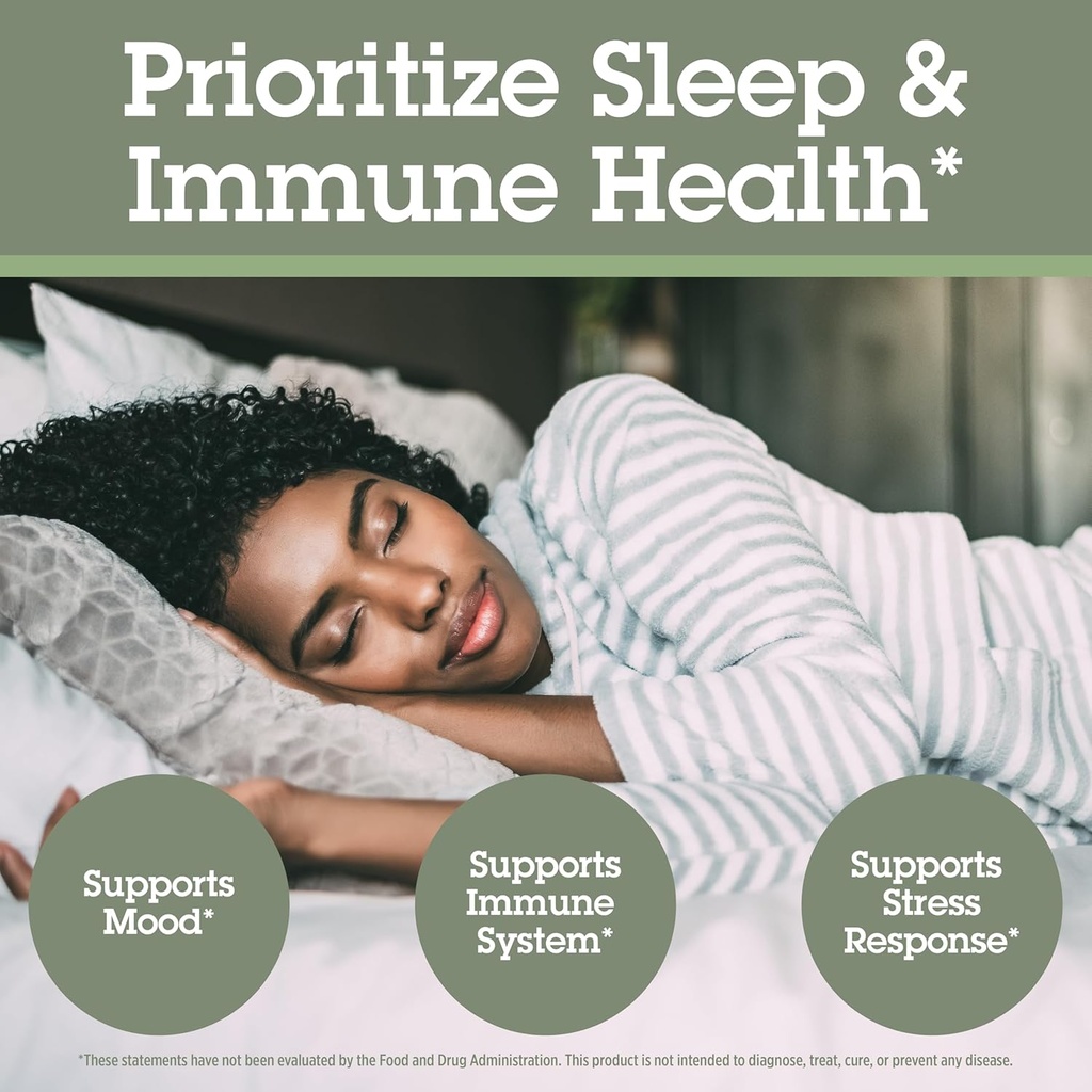 Quantum Health Sleep Immune Support Supplement Melatonin 2mg L Theanine & Valerian Root Plus Elderberry Vitamin C & D Immunity Boost - 30 Capsules 6