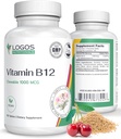Chewable Vitamin B-12 1000 Mcg | Supports Healthy Brain Function & Memory | Cherry-Flavored B12 Methylcobalamin Supplement for Hair, Skin & Nails - 100 Tablets 2