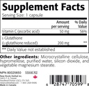 NEW ROOTS HERBAL Glutathione Supplement, 200 mg Reduced + Vitamin C (120 Veg Caps) | Free-Radical Protection | Gluten Free, Non-GMO Formulated and Made in Canada 4
