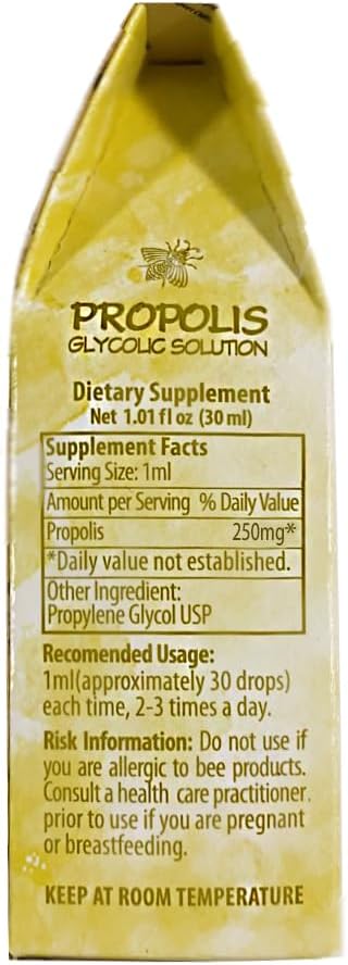 Brazilian Green Bee Propolis Liquid Drop 30ml (1 Bottle) 4