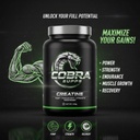 Cobra Creatine Blend Creatine Monohydrate Creatine Anahydrous Creatine Phosphate Betaine Anhydrous L-Glutamine 3