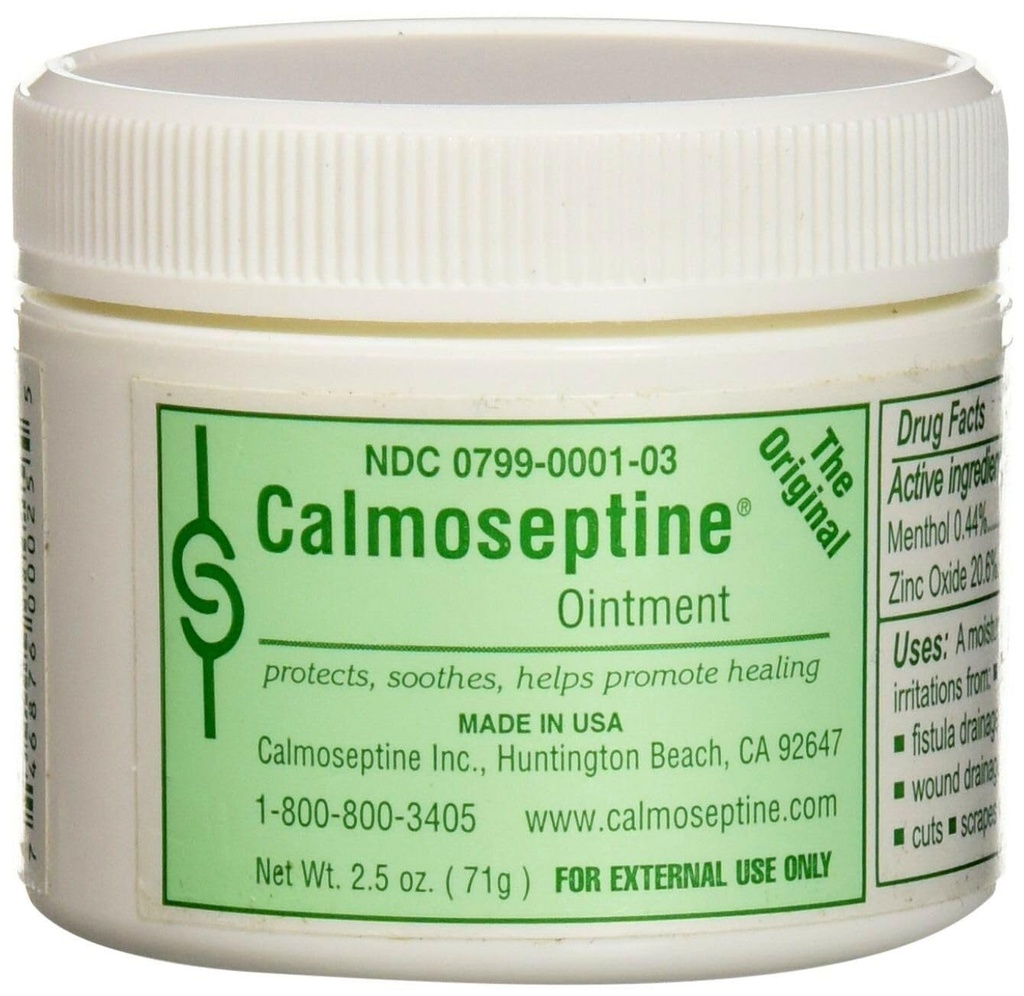 Onguent calmoseptine - Pot de 2,5 oz chacun (paquet de 3)