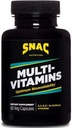 SNAC Multi-Vitamins Dagelijkse Supplement met Optimum Bio-Beschikbaarheid, 60 Capsules