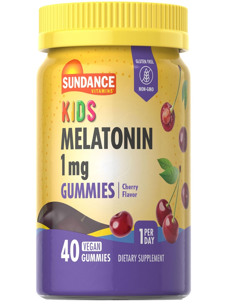 Sundance Kid's Melatonine Gummies 1mg 