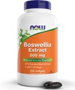 Nu Boswellia Serrata Extract 500 mg, 200 Softgels - Gum Resin in MCT Oil Base - Kruidensupplement