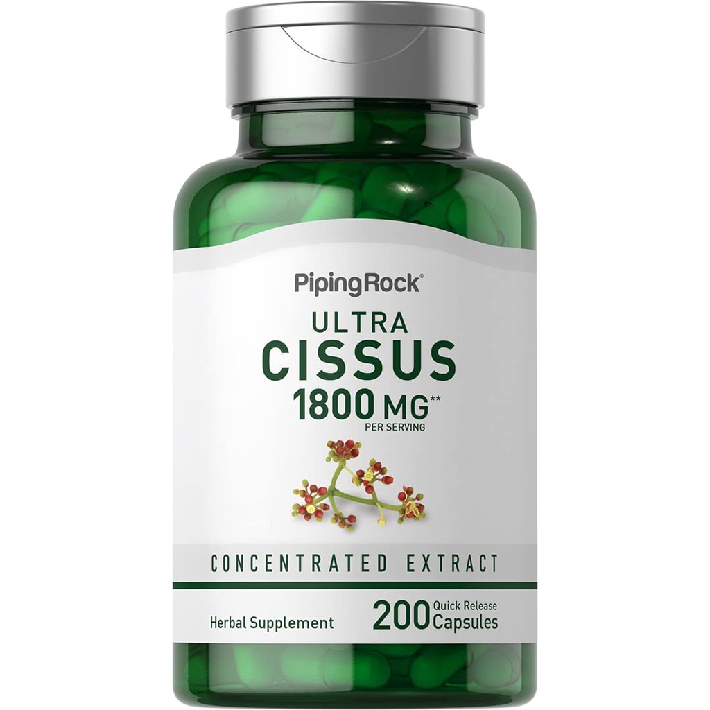 Piping Rock Cissus Quadrangularis Supplement 1800mg 
