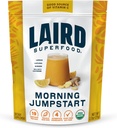 Laird Superfood Morning Jumpstart Powder Drink Supplement, Citroen, Lucuma, Ginger en Cayenne Cleanse, Biologische, 2.7 Oz Bag, Pack of 1