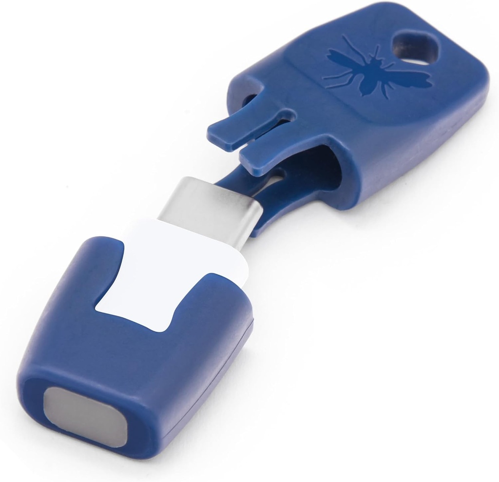 Verwarm het - Smartphone-Powered Insect Bite Healer - Chemical-Free Relief van jeuken en pijn alleen met geconcentreerde warmte - voor iPhone 15/16 & Android (USB-C)