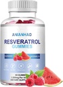 Suikervrije Resveratrol Gummies, Krachtige 1500mg Resveratrol Supplement, Ondersteuning Digestieve & Immune Health, Cell Regenerator & Repair, Resveratrol Supplement voor Antioxidant Ondersteuning