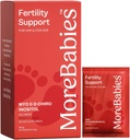 Myo-Inositol & D-Chiro Inositol Fertility Supplement for Women and Men. 30-Day Supply, Berry Flavored Packets. Promoot gezonde ovariële functie en zaadkwaliteit.