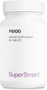 Supersmart - Supplément PS100 300mg par jour (Phosphatidylserine) - Santé du cerveau et protection - Soutien mémoire