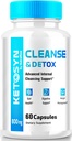 Ketosyn Cleanse & Detox Capsules, Ketosyn Pills pour la perte de poids avancée, supplément de soutien de mélange de kéto de force maximale, Keto Syn interne nettoyage Pastilles Avis (60 capsules)