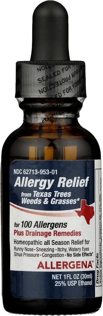 PROGENA - Allergena Texas Bomen - Allergy Relief Drops (1 Fl Ounce)