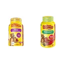 Supplément Gummy quotidien pour les enfants, pour le soutien digestif, les arômes de baies et de citrons et le supplément gummy quotidien pour les enfants C, pour la vitamine C, D et zinc pour le soutien immunitaire