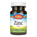 Carlson - Zink, 15 mg, Zinksupplement, Zink Gluconaat, Immuun Support & Skin Health, Zinktabletten, Antioxidant, Zinkcapsules, 100 tabletten