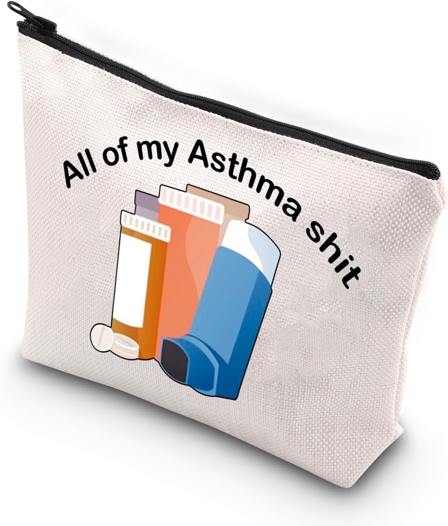 VAMSII Astma Fighter Gift Inhaler reistas al mijn Astma Shit bewustzijn medicatie zak
