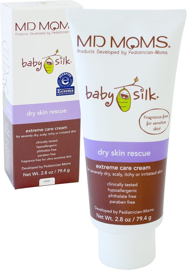 Eczema Relief Moisturizing Cream for Extreme Dry Sensitive Skin - Hypoallergeen, Dry, Scaly, Itchy, Irritated Skin Healing Zalf - Phtalate Paraben Gratis - Veilig voor baby's, baby's Kinderen en volwassenen