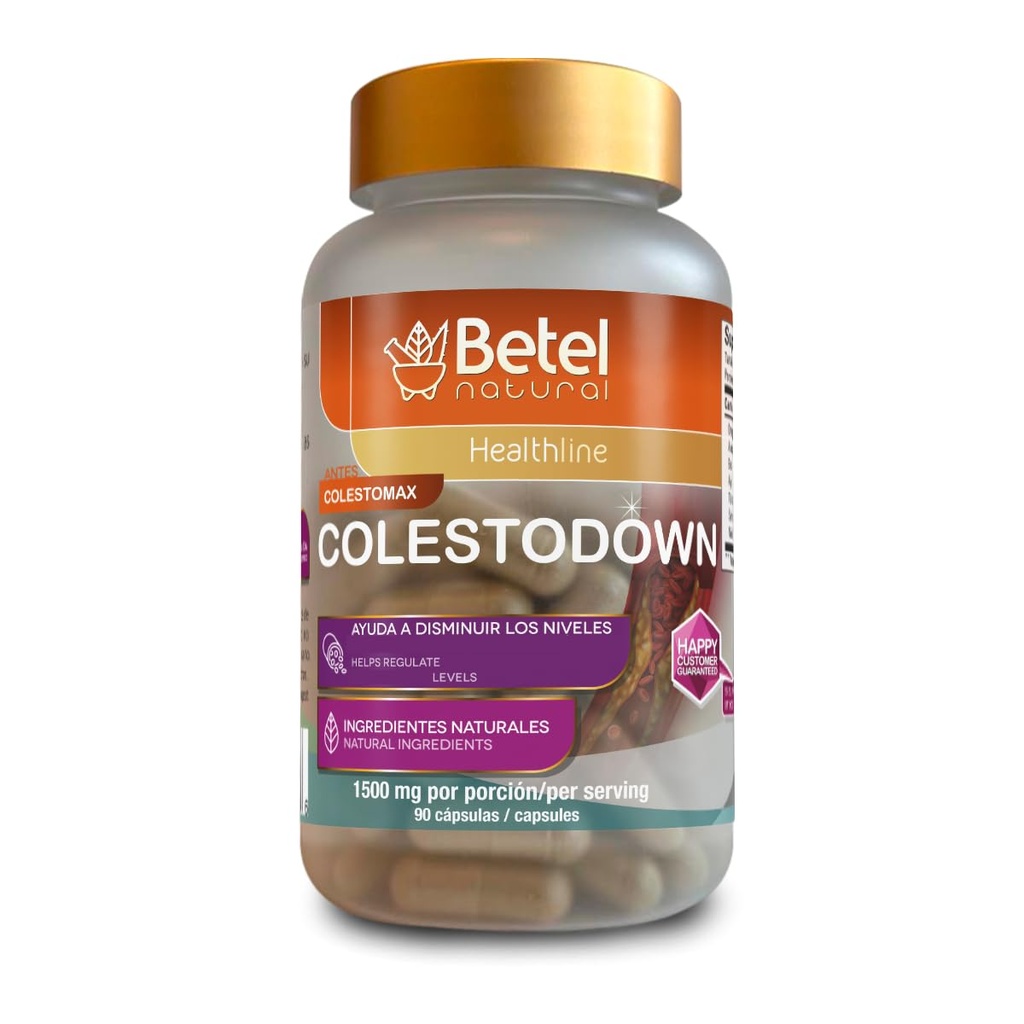 Betel Natural Colestomax Capsules Gezond cholesterolgehalte - 90 capsules