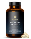 Omega 3 Huile de poisson 1200mg (480mg EPA/360mg DHA par capsule) Haute résistance, Ultra pure, Eco Friendly 60 capsules, 2 mois d'approvisionnement. GMP et les Amis de la Mer Certification