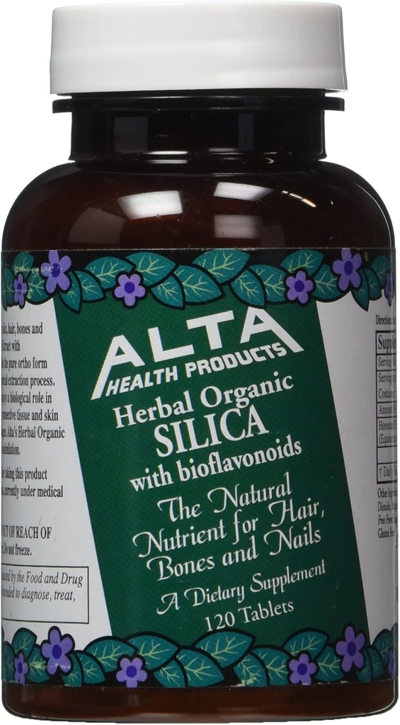 Alta Health Products - Silica With Bioflavonoids, 500 mg, 120 tabletten