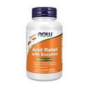 MAINTENANT Aliments suppléments, soulagement acide avec enzymes, Xylitol sucré, santé digestive*, 60 à croquer