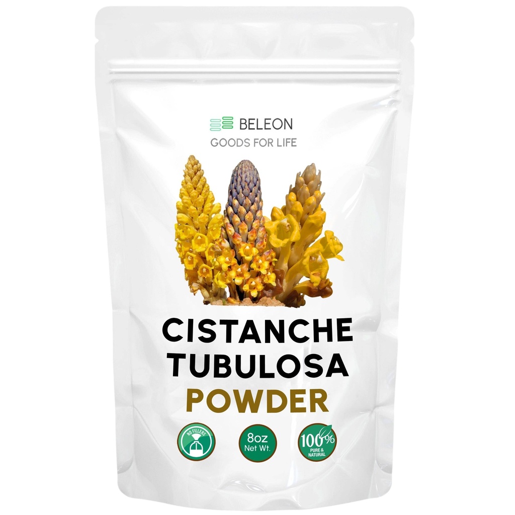 Cistanche Tubulosa Poeder 8 oz - Supplement, bevordert energie, cognitieve functie, Positieve Mood
