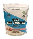 Healthy N Fit 100% EGG PROTEIN- Fraise (12oz): 100% Egg White Protein PLUS Peptides naturels. Naturellement sucré, Zero Carb, Keto, Paléo Friendly