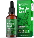 Stinging Nettle Leaf Extract Drops 2000mg (Urtica dicla L.) Kruidensupplement Absorbs beter dan capsules, 1 maand levering, 84 porties, alcoholvrije tinctuur - 2 Oz, verpakking van 1